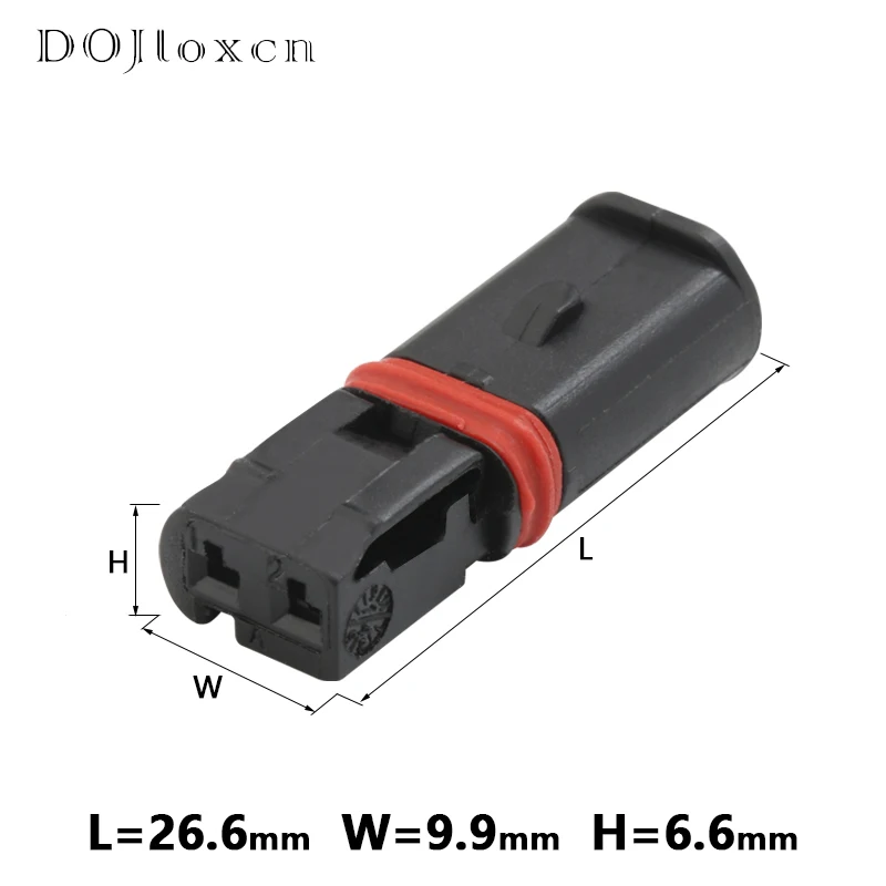 BMW 방향 지시등 플러그 자동차 문짝 핸들 소켓 DJ7027-1-21 암 커넥터, 편안한 입구, 2 핀, 1 세트, 5 세트, 10 세트, 20/50 세트