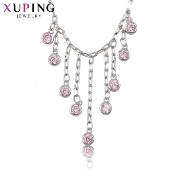 

Xuping Popular Design Anklet New Arrival Rhodium Plated High Quality Luxury Foot Chain Jewelry Special Gift Women 74565
