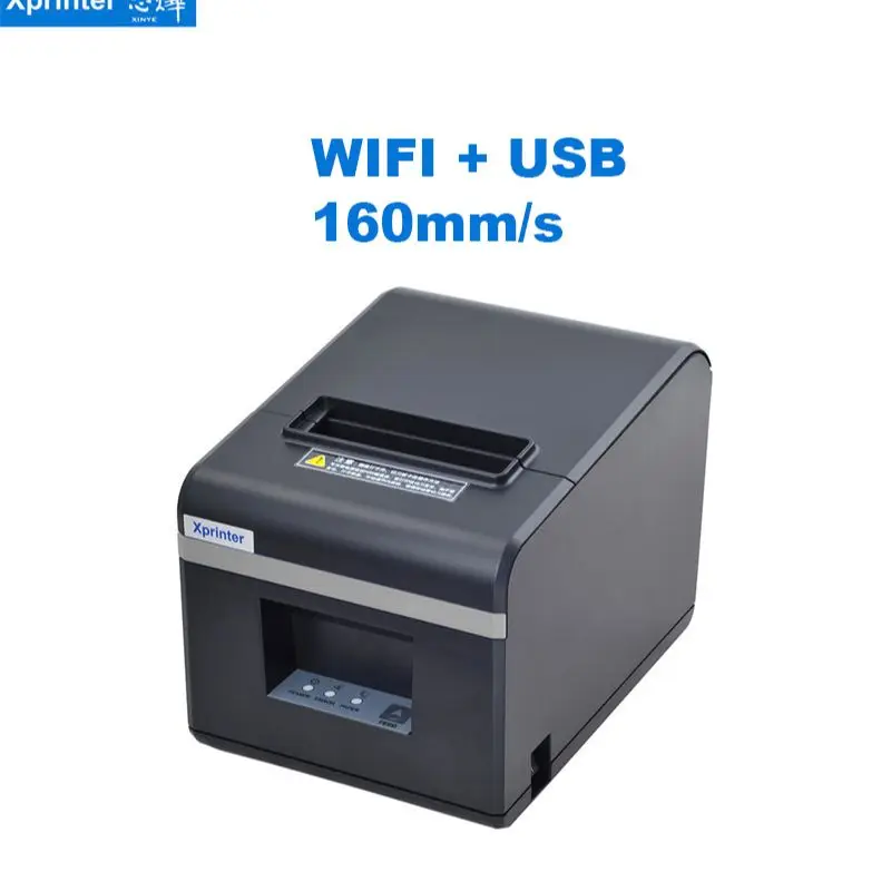 mini thermal printer Xprinter N160ii Thermal Receipt Printer Kitchen/Restaurant printer 20mm-80mm POS printer port USB/LAN/WiFi/Bluetooth epson mini printer Printers