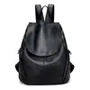 Genuine Leather Backpack Fashion Casual  Ladies Soft Travel Bag 2
