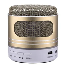 Мини Bluetooth динамик USB светодиодный беспроводной портативный музыкальный сабвуфер маленький# T2