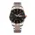 Casual Sport Chronograph Men's Watches Stainless Steel Band Wristwatch Big Dial Quartz Clock with Luminous Pointers 9