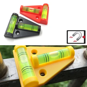Multi-purpose T Level Bubble Level 2 Way T-type Spirit Level Bubble for Machines Furniture Tripods Camera aneng 32x7mm bulls eye bubble degree marked surface spirit level for camera circular
