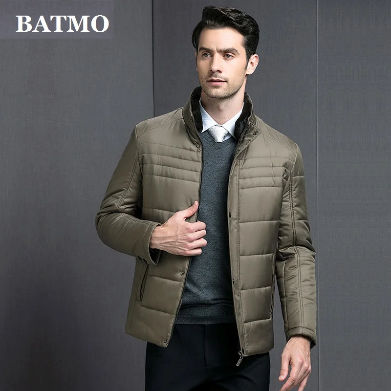 

BATMO 2019 new arrival winter thicekd warm parkas men,men's winter jackets,men's winter coat,M1616