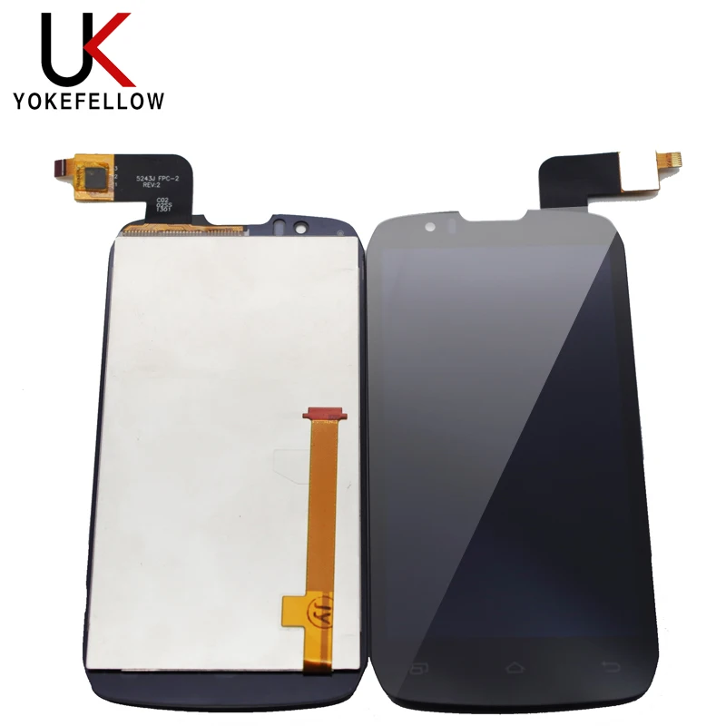 Skup Wyświetlacz LCD do DNS S4502 DNS S4502 S4502M Highscreen boost Cloudfone Thrill430X innosa D9 D9C wyświetlacz LCD z ekranem dotykowym