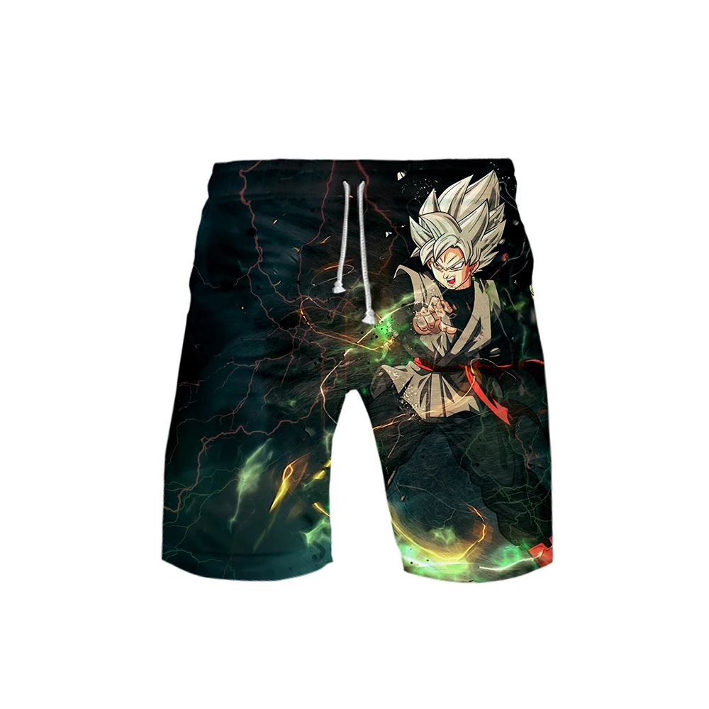 

DRAGON BALL Japanese cartoon Men's Shorts Trunks Summer New Quick Dry Beach Shorts Men Hip Hop Short Pants Beach Wear