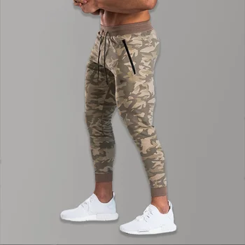 

2020 Jogger Skinny Camouflage Pants Men Fitness Sport Causal Khaki Camo Joggers Men Sweatpants Long Summer Pantalones Hombre
