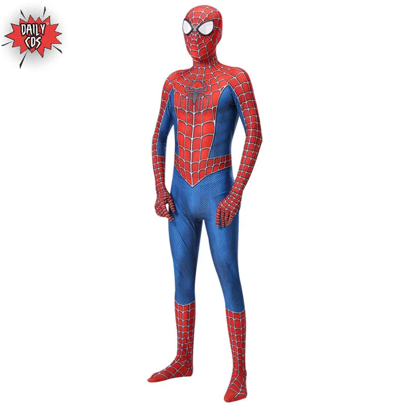 

Adult Kids Spider-Man Costume Venom Cosplay Iron Spiderman Zentai Suit Lycra Jumpsuit with Mask Detachable