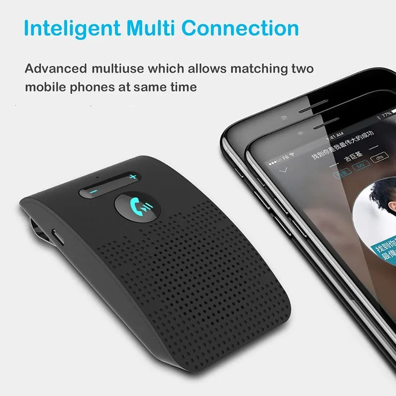 Bluetooth 4,2 Bluetooth динамик телефон Bluetooth беспроводной динамик телефон динамик универсальный солнцезащитный козырек Bluetooth для громкой связи