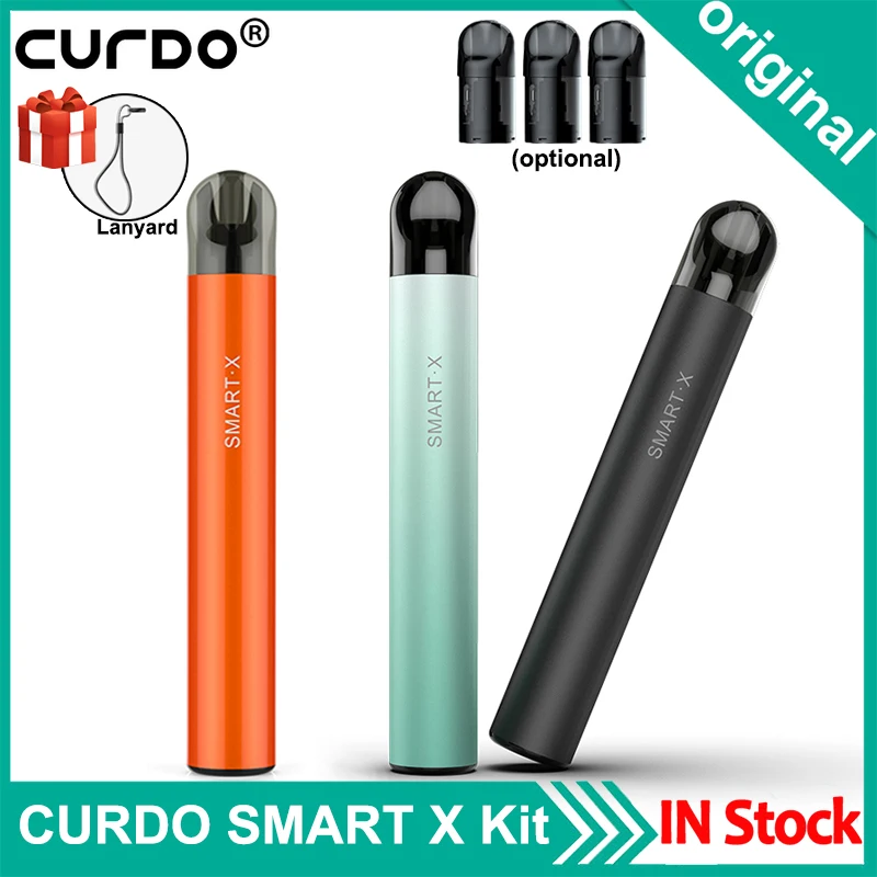 Tanie Oryginalny CURDO Smart X Pod zestaw do e-papierosa 650mAh bateria