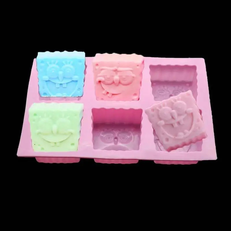 Baking Cake Fondant Tools Bear Moon Cute Polymer Clay Mould Chocolate Candy Soap Molds Bakeware Pudding Jelly Mould For Party
