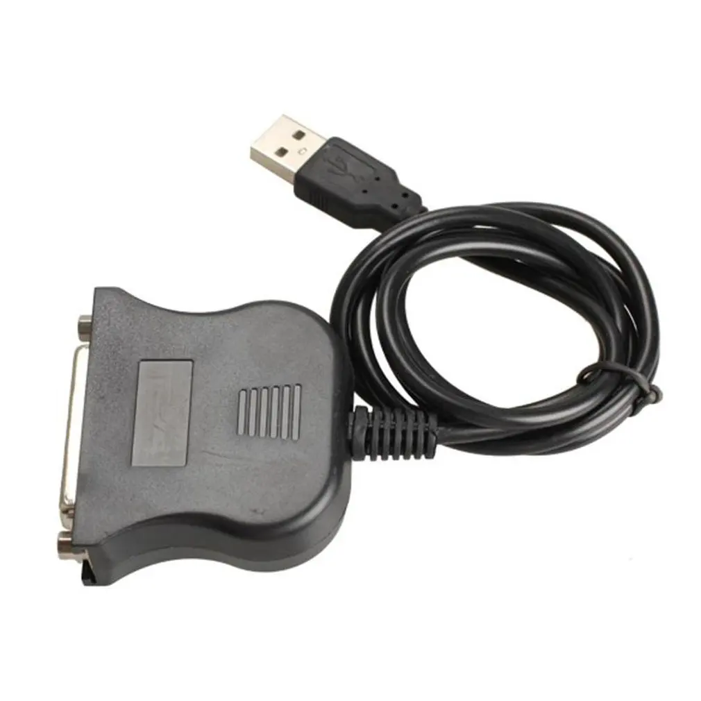 

New USB 2.0 to IEEE-1284 25 Pin Parallel Printer Connector Adapter Cord Cable With USB Plug-and-Play interface