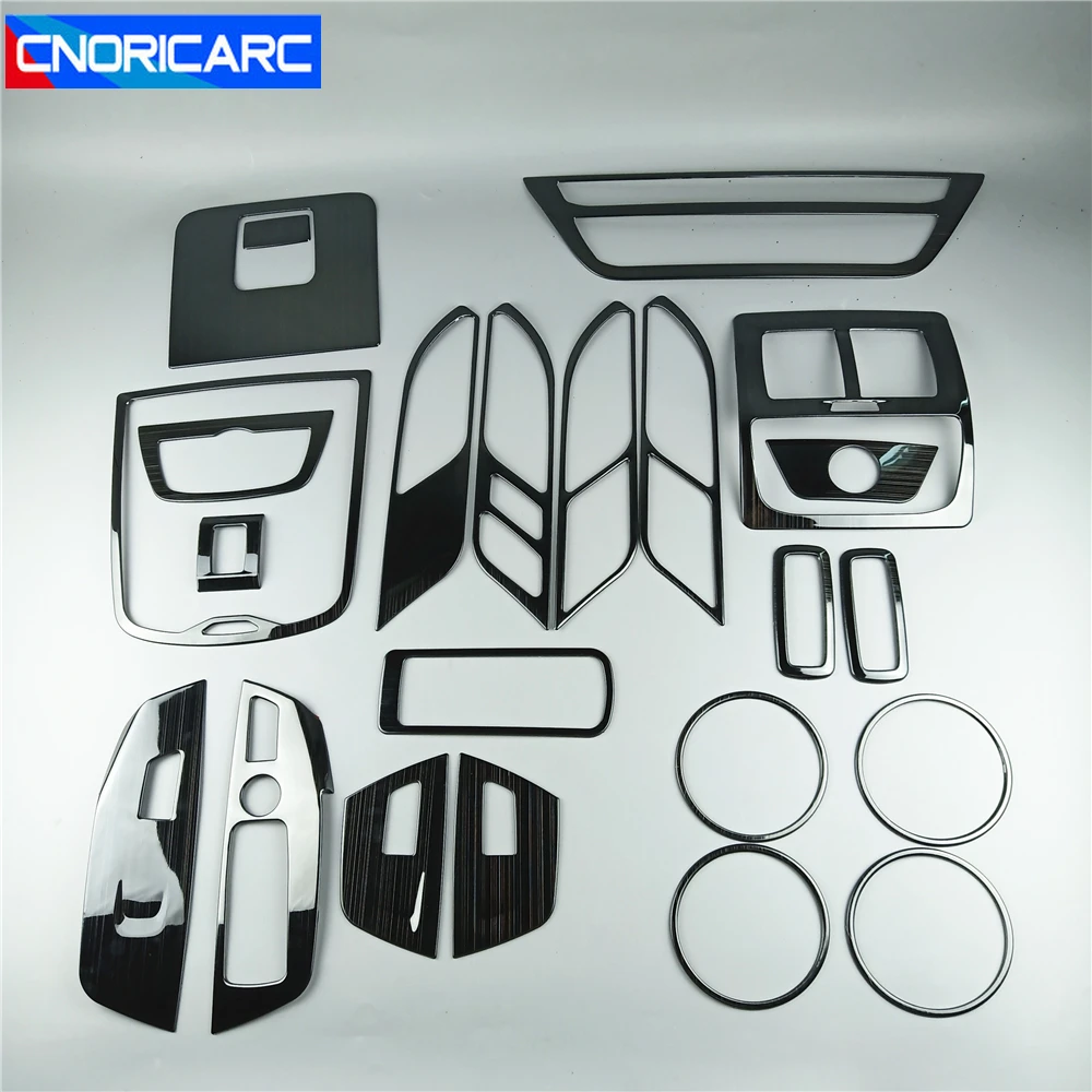 Автомобильный Стайлинг консоль кондиционер CD панель украшение накладка