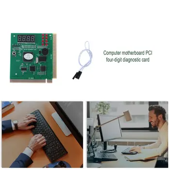 

New 4-Digit LCD Display PC Analyzer Diagnostic Card Motherboard Post Tester Computer Analysis PCI Card Networking Tools