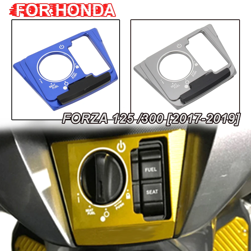 

Для Honda Forza 125 FORZA 250 Forza 300 Forza300 Forza125 2022 2021 2020 декоративная крышка замка сиденья для мотоцикла
