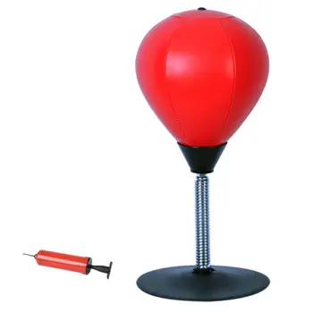 

Desktop Punching Bag Heavy Duty Stress Relief Boxing Ball Speed Reflex Training Muay Tai MMA Exercise Sports Equipment