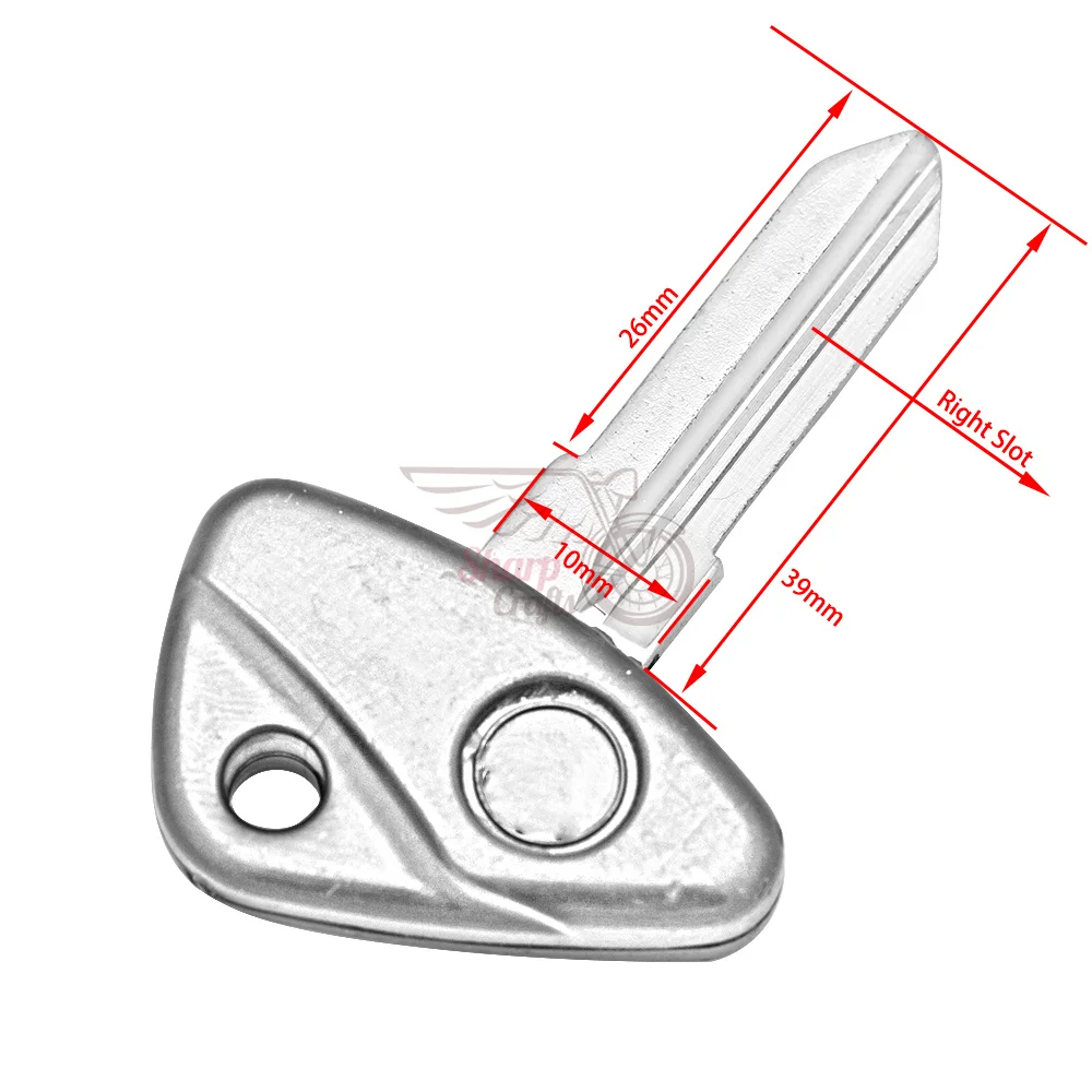Motorcycle Blank Key Uncut Blade For BMW F650 F650GS F800 F800GS S1000RR R1150 R1200 R1200R R1200S R1200GS ST RT K1200R K1300GT motorcycle keys
