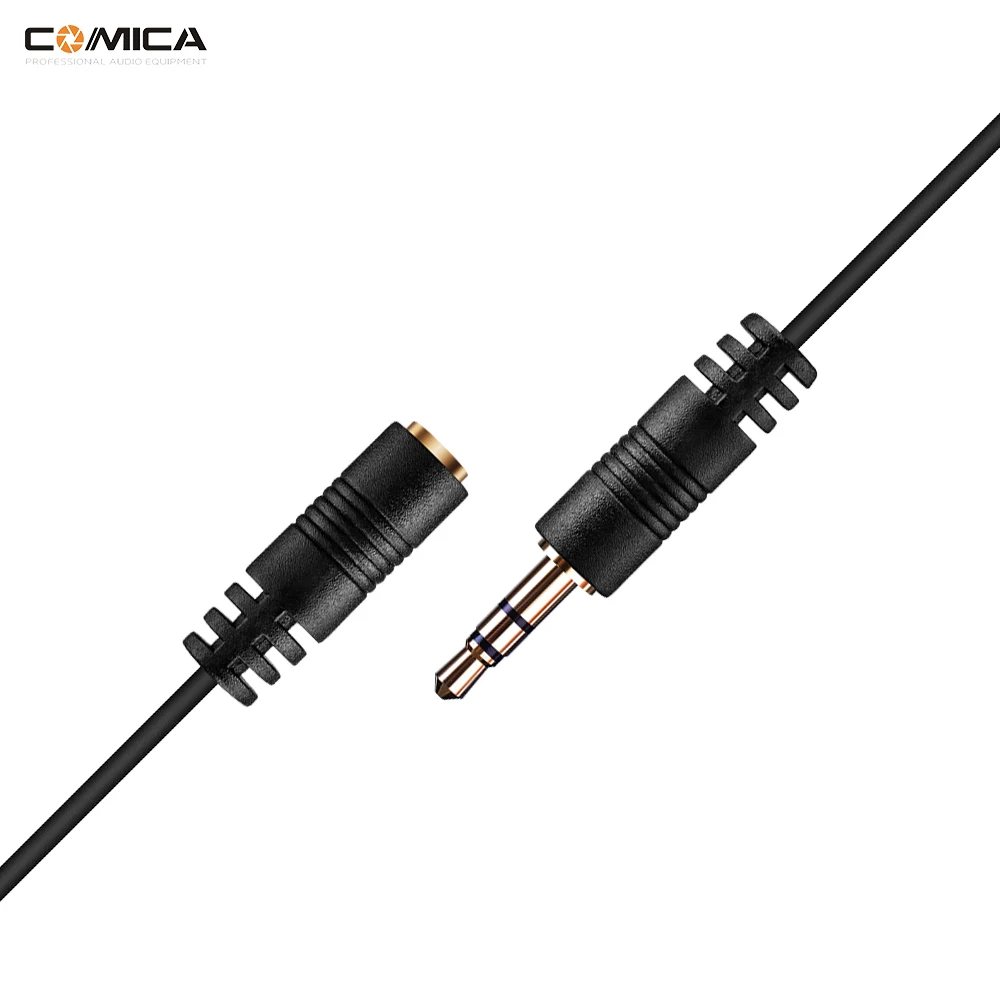 COMICA CVM-CPX Женский 3,5 мм аудиокабель конвертер микрофонный кабель адаптер для Canon sony Nikon TRRS-TRS адаптер