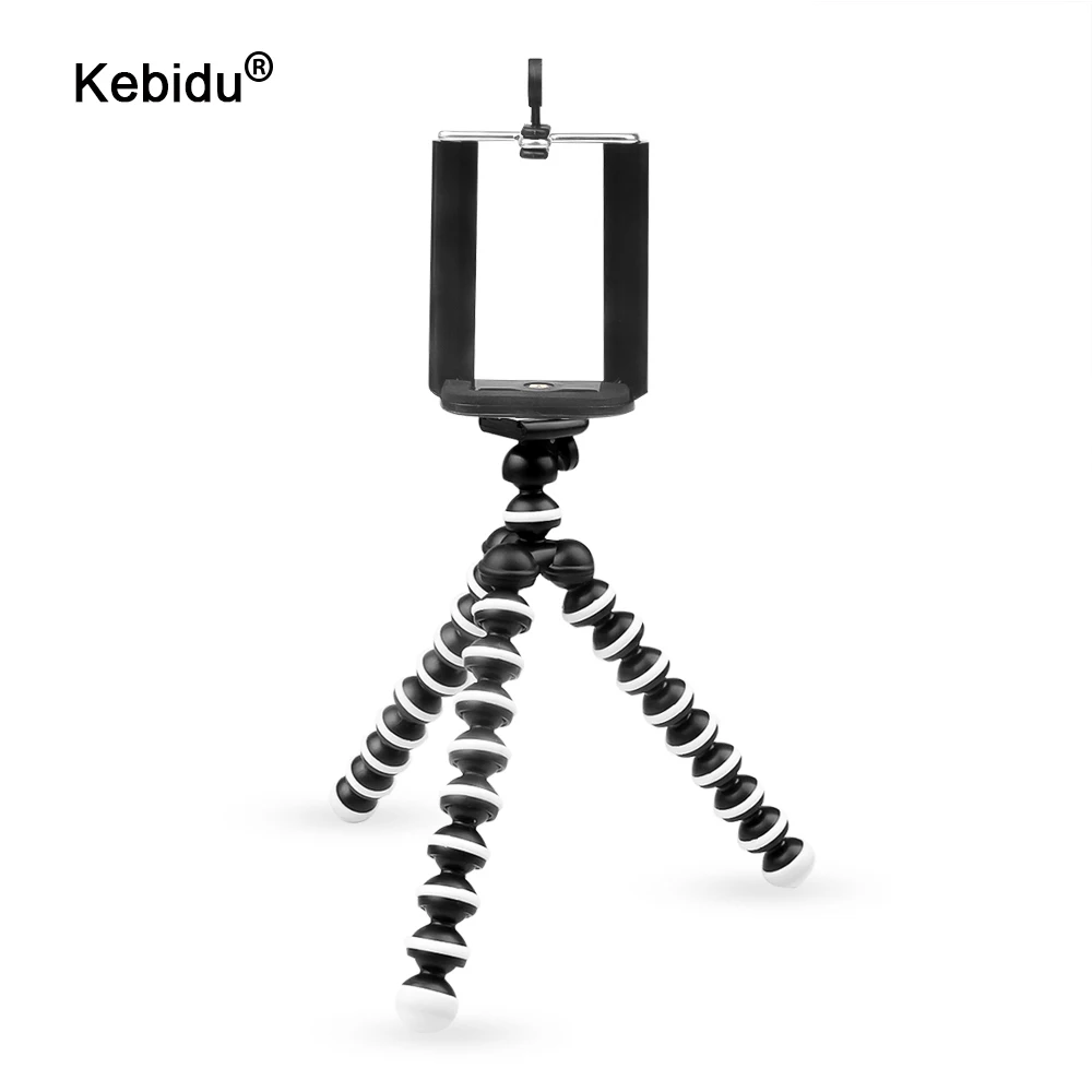 Large Octopus Flexible Tripod Stand with Clip for Phone Telefon Mobile Smartphone DSLR Camera Table Desk Mini | Электроника