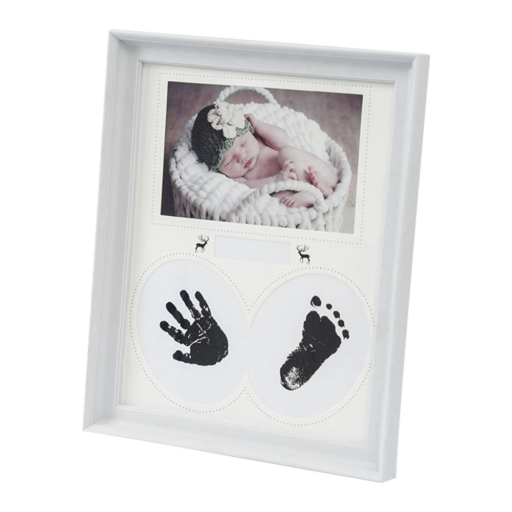 Отпечаток пальца Комплект Детская штемпельная подушка для хранения Memento чернила для новорожденных Фото наборы винтов детский Сувенирный ящик чернильный отпечаток руки литье