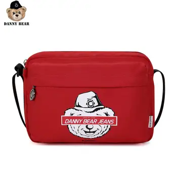 

Danny Bear Solid Color Fabric Crossbody Bag Nylon Fashion Street Shoulder Bag DTB9918047R