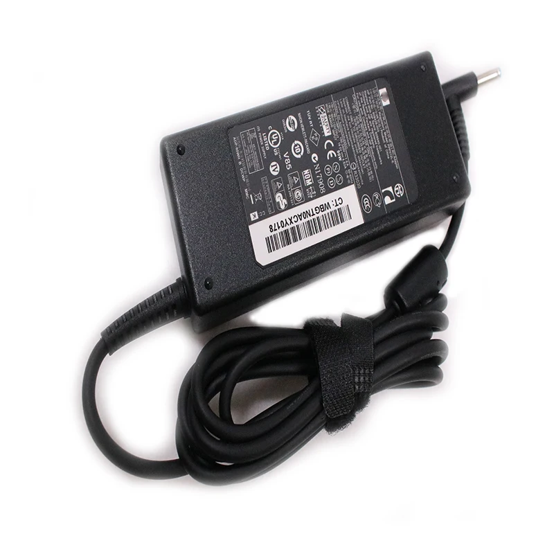 Meg nem látott 65W 19.5V Váltóáram áram Adapter töltő Ajánlattétel számára Lóerő Notebook H6Y88AA H6Y89AA H6Y90AA PPP009C PPP012D-S PPP012L-E