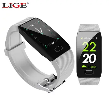 

Smart Watch Men Women Bracelet Color Screen Blood Pressure Fitness Tracker Smart Band Sport Watch relogio inteligente smartwatch