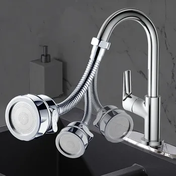 

Kitchen Water Faucet Purifier Shower Head Anti-splash Water Saving 360 Rotary Faucet Filter Water-Tap Booster Kitchen Accessorie