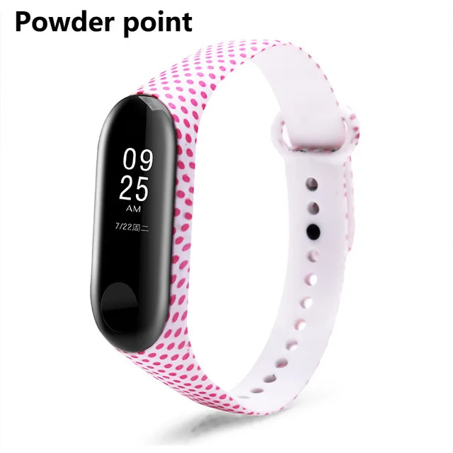 Graffiti style Strap For XiaoMi Mi Band 3 4 5 6 Silicone Wrist Strap For XiaoMi MiBand 6 sports strap for mi band 5 3 4 bracelet C6