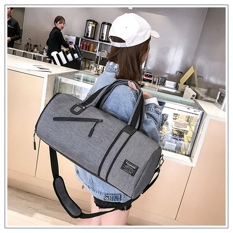 Dry wet Swimming Gym Bag Men Women Sports Yoga Mat Bags Fashion Fitness Training Sports Travel Outdoor Handbags For Shoes Pocket