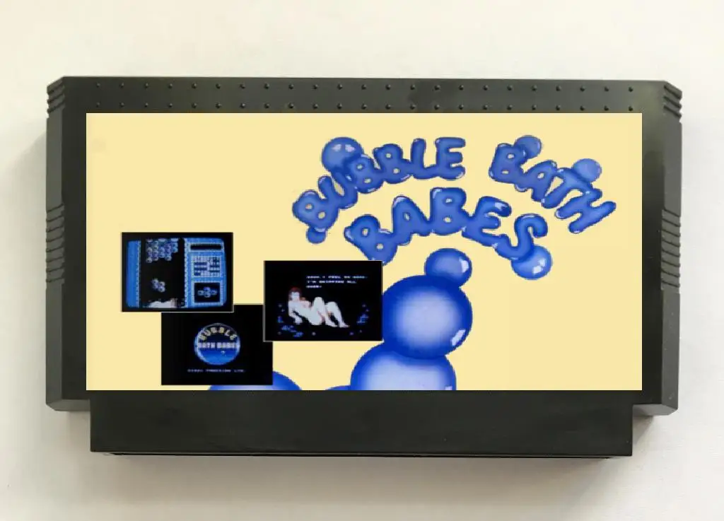 Cartuccia Di Gioco Bubble Bath Babes (Solo Per Adulti) Per Console Nes/Fc