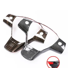 Автомобильный Стайлинг, Автомобильный руль с блестками, декоративная накладка на руль, наклейка для Tesla, модель 3, автомобильные аксессуары