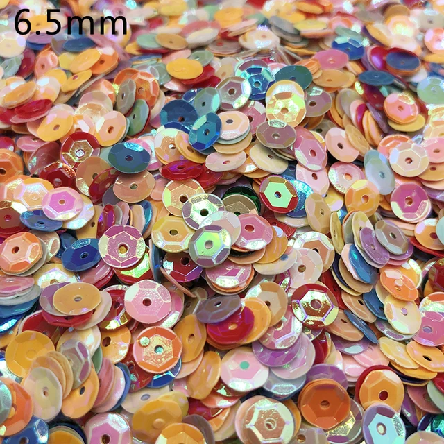 20g/Bag PVC Loose Sequins Paillettes Crafts Mixed Confetti For Nails Art Manicure/Wedding/Festival Decoration Sewing Handcraft Round Sequin