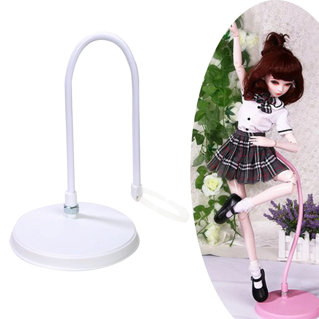 Adjustable 9-19 inch Display Stand Doll Support Holder for 1/3 1/4 1/6 Scale BJD  Dollfie AOD Dolls Accessories