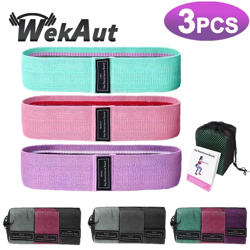 Widerstand Bands Fitness Booty Bands 3-Teilig Fitness Gummi Expander Elastische Band für Home Workout Übung Ausrüstung