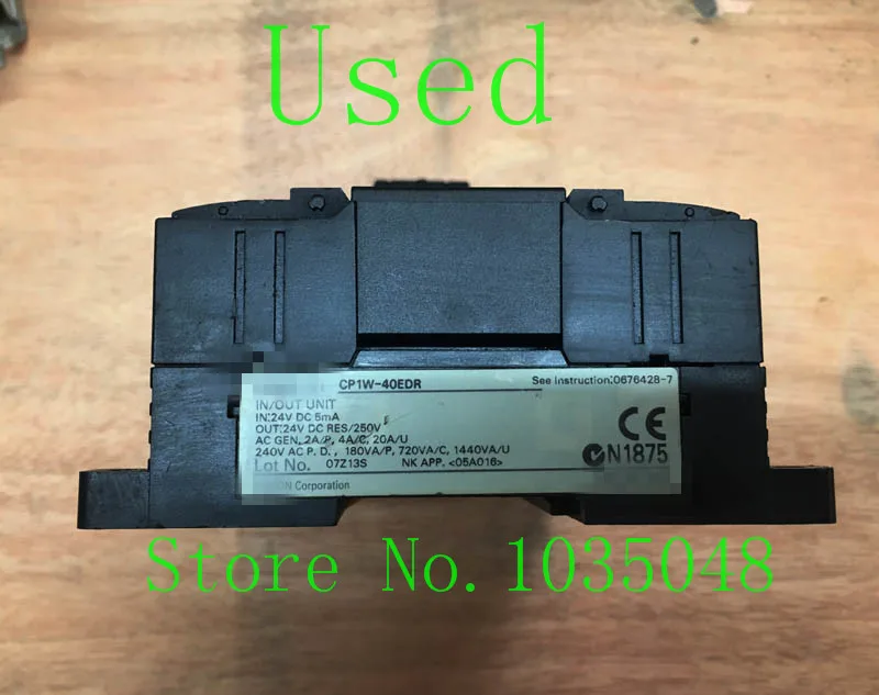 

1PC CP1W-40EDR Used and Tseted Priority use of DHL delivery