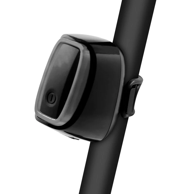 Smart Brake Lights Bicycle Rear Back Light USB Rechargeable Cycling Taillight 6 Modes Safety Warning Night Riding Flashlight