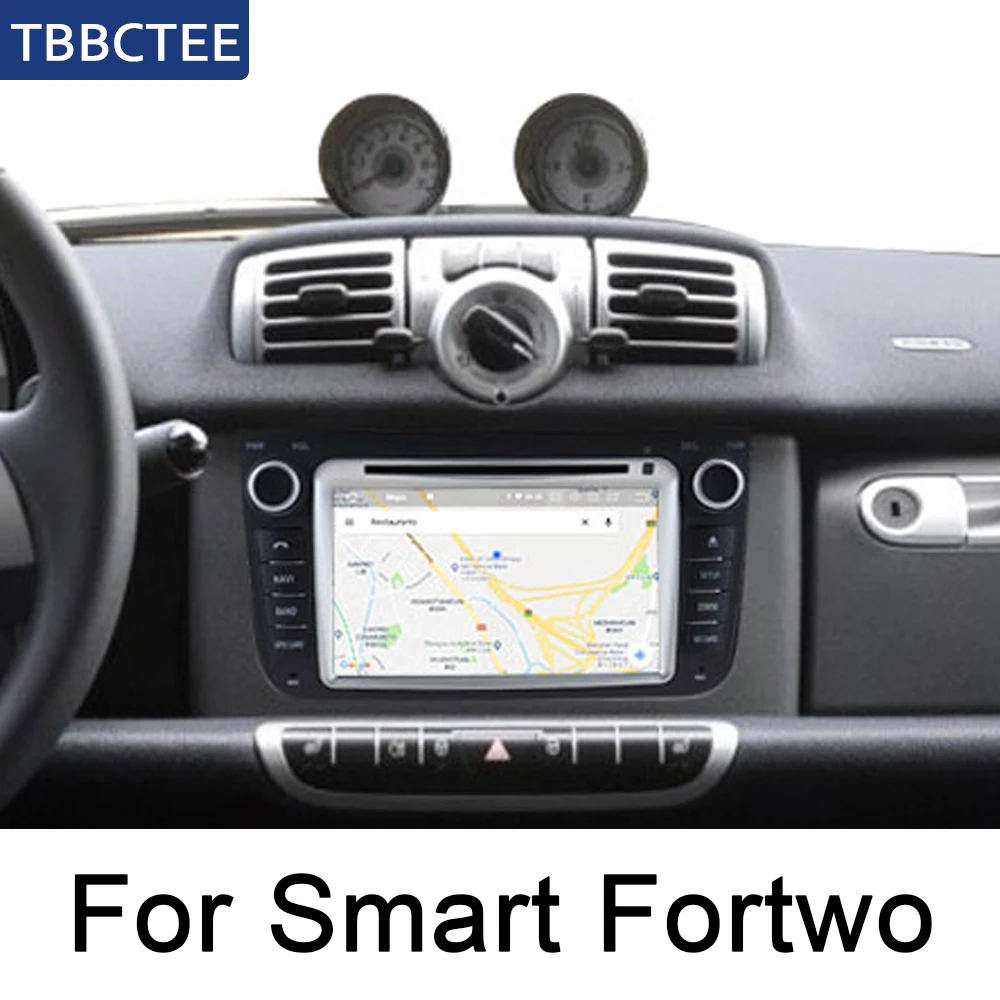Android Car For Smart Fortwo 2007~2014 NTG Multimedia player WIFI GPS Navigation Autoradio touch screen Bluetooth WIFI SD System