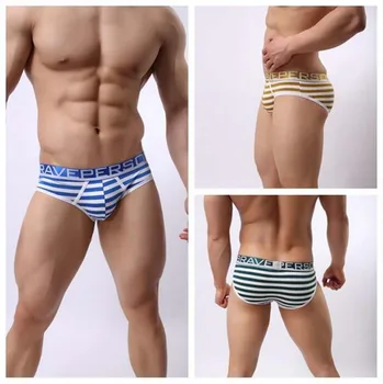 

Men's Underwear Sexy Briefs Fashion Male Underpants Low-waist Nylon Underwear Briefs For Man Ropa Interior Hombre