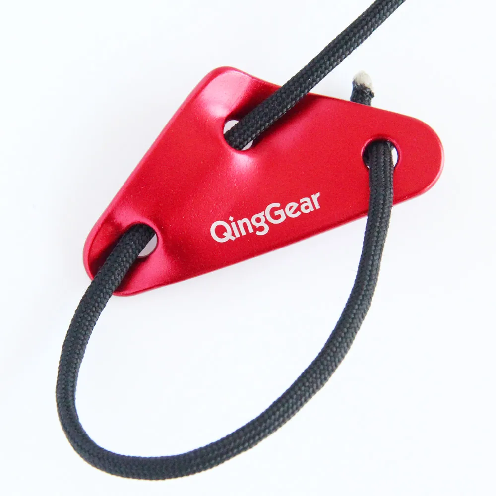 AVESON Pack of 10 Aluminum Triangle Guyline Cord Adjuster Tent Wind