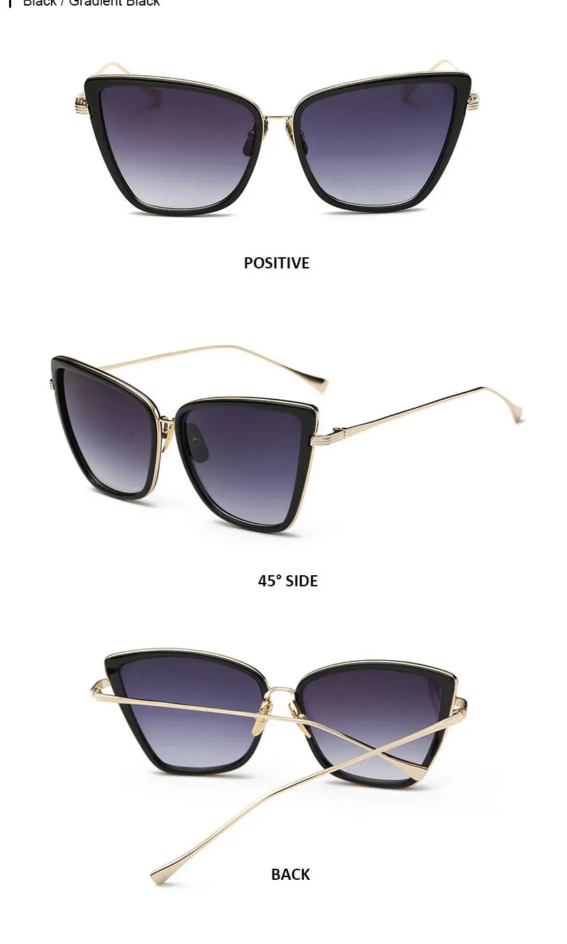 SIMPRECT, большие солнцезащитные очки кошачий глаз, женские,, зеркальные, Ретро стиль, солнцезащитные очки, Ретро стиль, солнцезащитные очки, оттенки для женщин, модные Zonnebril Dames