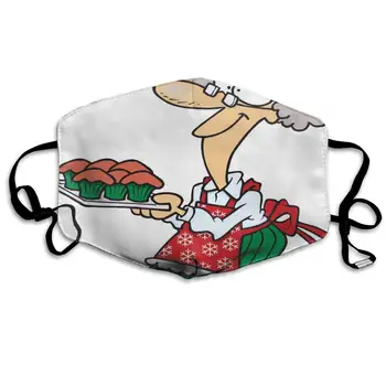 

Baking Cartoon Fabulous Dust Mouth Mask Reusable Anti-Dust Face Mask Adjustable Earloop Skin Protection