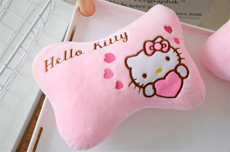 Мультфильм Cinnamoroll Собака Мелодия сиденье обивка ремней милые маленькие Две звезды автомобиль плечевой протектор pad автомобильный ремень безопасности чехлы - Цвет: 1pc