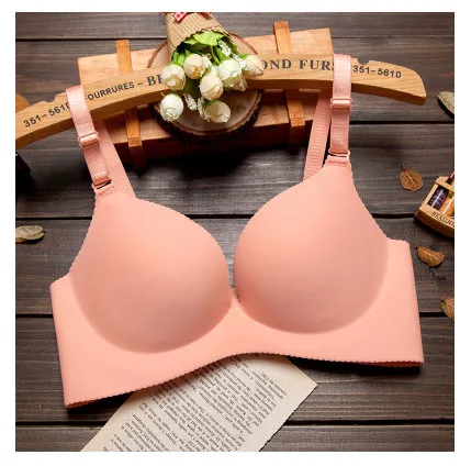 New Sexy High Quality Cup Front Button Bra Gather Adjustable Women Bra Seamless Underwear Push Up Bra Free Shipping AU0003