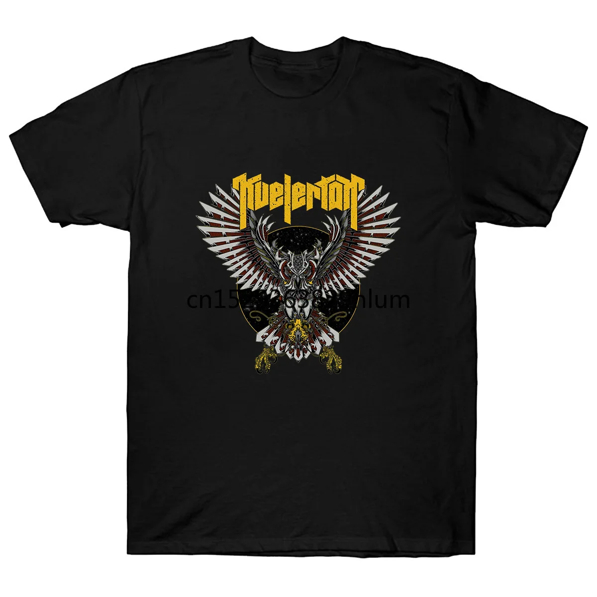Kvelertak робот Сова норвежский Металл Turbonegro Baroness Новая Черная футболка|Футболки| |