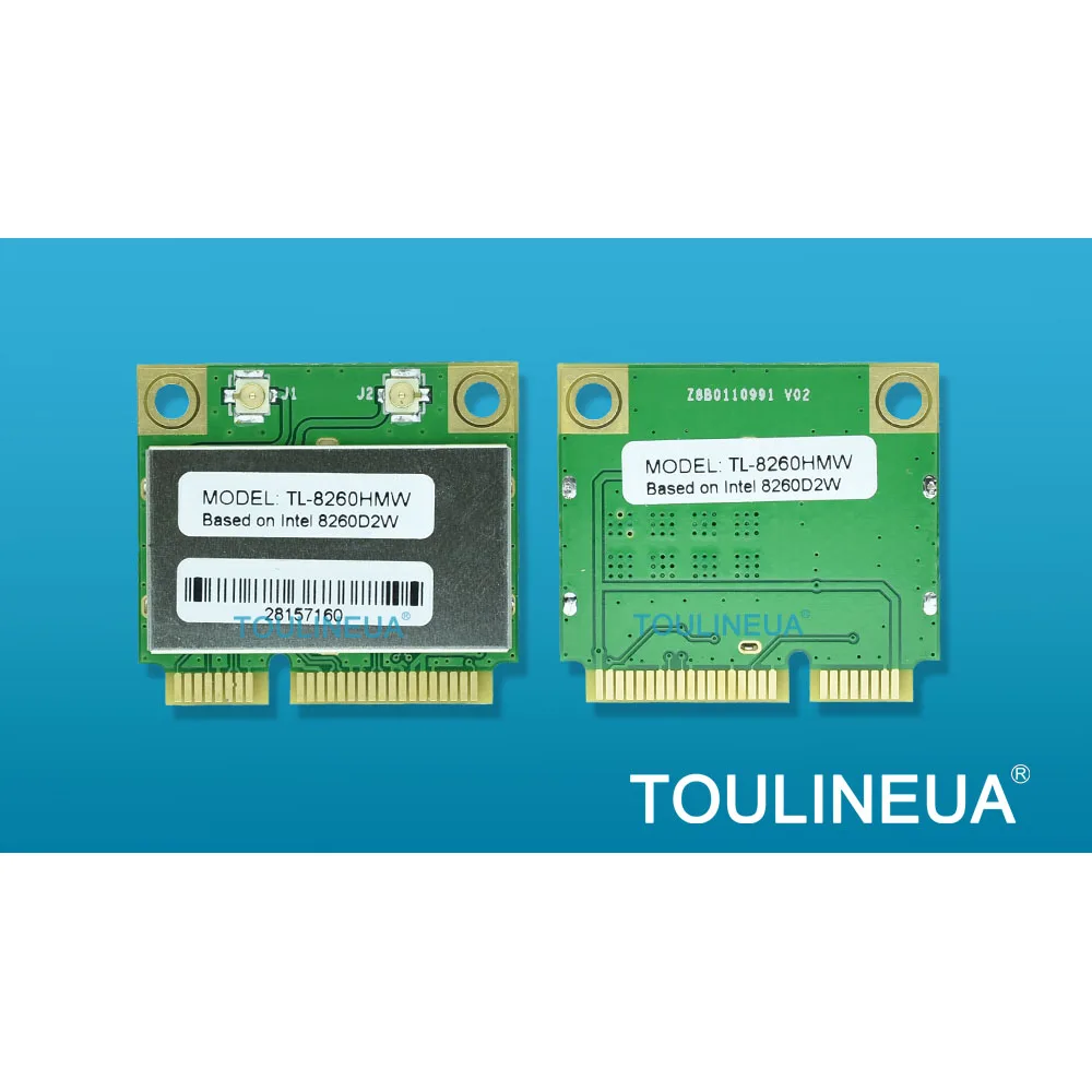 TL 8260HMW intel 8260 Intel8260 AC 8265AC AX200 mini AX200HMW Mini PCIe Wi Fi сетевая карта PK 7260HMW 7260AC|intel dual band