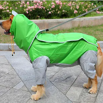 

Dog Raincoat Pet Product Cats Pet Clothes Waterproof Rain Jumpsuit Big Medium Small Dogs Rain Coat Hoody Pets Outdoor Raincoats