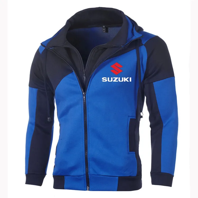 Spring Autumn Suzuki Sports Sweatshirt Outdoor Casual Harajuku Suzuki Hoodies Jacket Zipper Cotton Motorcycle Sweatshirts Spring Autumn Suzuki Sports Sweatshirt Outdoor Casual Harajuku Suzuki Hoodies Jacket Zipper Cotton Motorcycle Sweatshirts