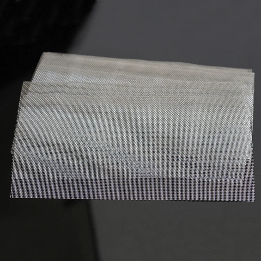 

Glue Mouldings Fix Grille Net Stainless Steel Universal Front Mesh Car Bumper Panels Repairing