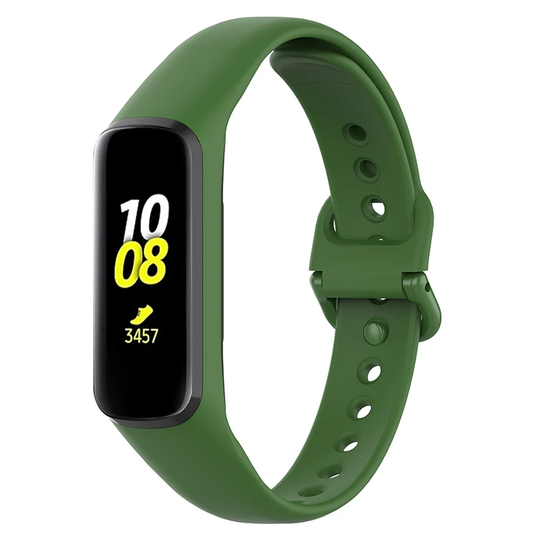 Силиконовый ремешок Laforuta для Galaxy Fit e резиновый спортивный браслет Samsung R375 женский